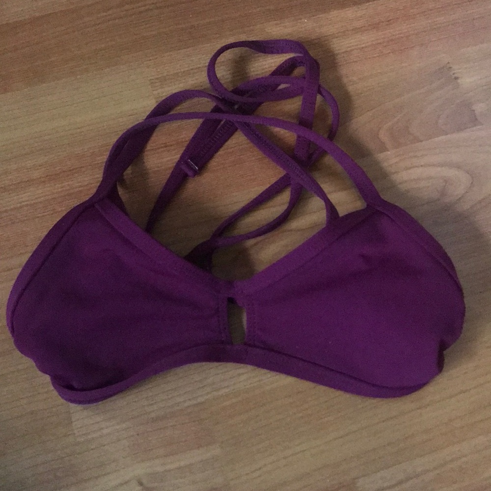 Jolyn cross-back bikini top XS